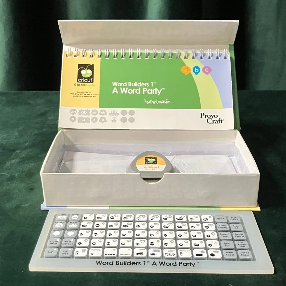 Cricut Word Builders A Word Party Set - Picture 2 of 2